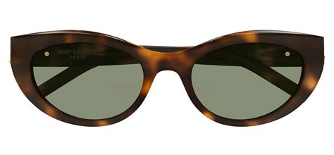 Saint Laurent SLM115 58 Green & Tortoise .